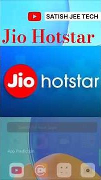 How To install jio Hotstar App On Your Mobile | Jio Hotstar Update kaise karen #satishjeetech
