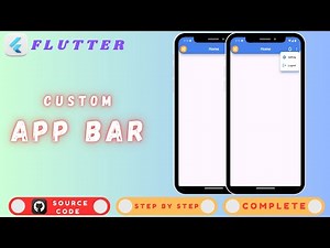 How to Create a Custom AppBar in Flutter | Flutter Custom AppBar Tutorial #flutter #android #ios