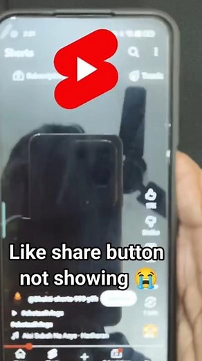 Youtube Shorts Like Comment Share Button Not Showing Problem today | Youtube Shorts
