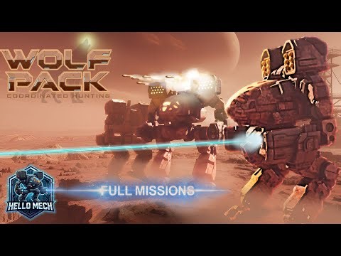 💥@HelloMech | Lance Of Timberwolves Doing Missions | MechWarrior Gameplay Battles