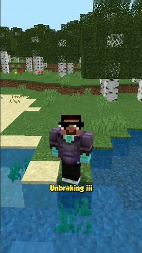 Best Enchantment For your Chestplat! #minecraft