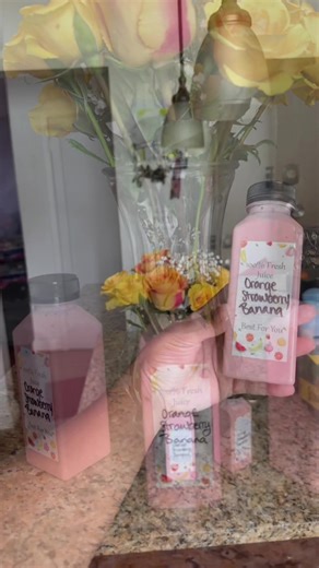 Smoothie Prep for my 6 week liquid diet! Join the journey✨ Orange, Strawberry, Banana smoothies! Easy to make & very delicious! #keepgoingdiy #asmr #smoothie #strawberry #banana #dietdiva #foodietiktok #DMV #dmvfoodie #homemade #fyp