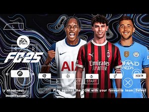 FIFA 2025 PPSSPP | EA SPORT FC 25 PPSSPP DOWNLOAD ORIGINAL ISO COMPLETE TRANSFER UPDATE 4K GRAPHICS