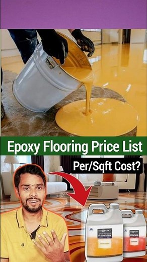 Epoxy flooring/Sqft Cost