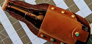 How To Make Your Own Leather Drink Holster | The Leather Guy