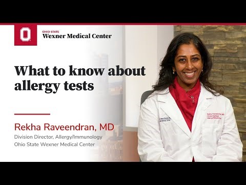 What to know about allergy tests before you get one | Ohio State Medical Center