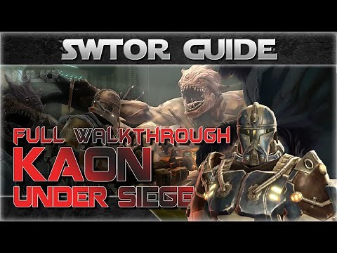 SWTOR: Kaon Under Siege Full Walkthrough (with Commentary)