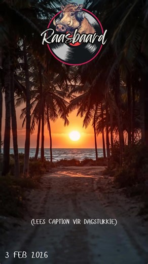 3 Feb 2026 📖 Bybelvers van die Dag Kolossense 1:11 “Mag julle met alle krag versterk word volgens sy heerlike mag, tot alle volharding en lankmoedigheid met vreugde.” 🙏 Gebed vir die Dag Here, Versterk my vandag met U krag — nie net vir vinnige oorwinnings nie, maar vir volharding wanneer dinge tyd vat. Gee my ’n vreugde wat nie afhanklik is van spoed of resultate nie. Laat my sterk bly, rustig bly en getrou bly. Amen. ✝️ Stukkie vir die Dag God se krag is nie net daar vir die hoogtepunte nie;