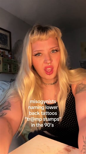 i’m sorry it’s low key cute | lower back tattoo