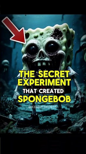 The DARK Truth Behind SpongeBob: He Was Never Alive 😱 #shorts