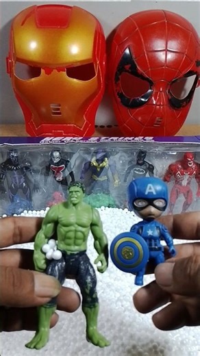 Hunting toys hulk vs capten Amerika