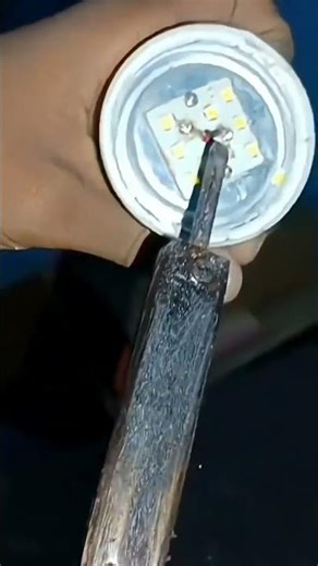 bulb kaise banaen🔥l led light repair 💫l led light 💥l #trendingshorts #repair #explore #viralvideo