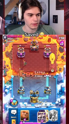 Vinc on Instagram: "Saved 😳 #clashroyale #vinc"