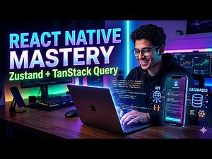 React Native Full Lecture | Zustand + TanStack Query + Register Form