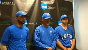 1.6K views · 80 reactions | Post game interview with Wheaton College head coach Eric Podbelski, junior Brady Furdon and sophomore Jared Sharkey after the Lyons 6-1 NCAA regional win over John Hopkins #LetsGoWheat | Wheaton College Athletics | Facebook