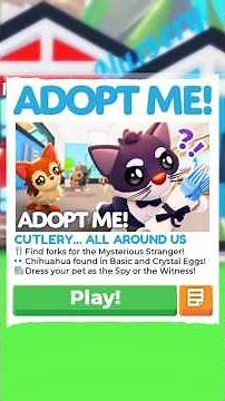 🕵🏼‍♂️✨🐲Adopt Me Tux & Shepherd Stray Case Update!🐈‍⬛✨🧾New Tuxedo and Chihuaha Pet's!🦊✨🔍#adoptme