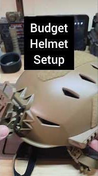 Budget Helmet Setup - Pretty Affordable #airsoft