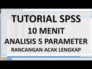 SPSS Tutorial for Completely Randomized Design ANOVA