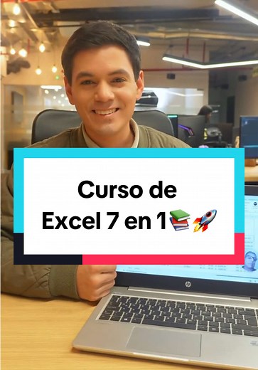 Curso de Excel 7 en 1: Inscríbete Ya
