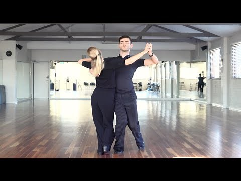 Open Natural from Promenade Position - Slow Waltz