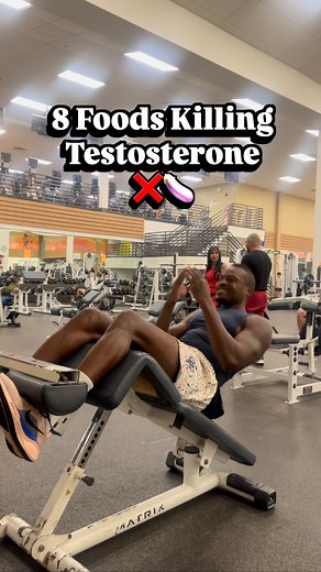 Damian Forbes on Instagram: "8 Foods Killing Testosterone Low testosterone isn’t just age. It’s often coming from what you eat every day — especially after 40. ⸻ 1. Ultra-Processed Foods Why it matters: Loaded with additives and refined carbs that increase inflammation. Inflammation directly suppresses testosterone production. Result: Lower testosterone and more belly fat. ⸻ 2. Refined Sugar Why it matters: Sugar spikes insulin, which lowers testosterone levels. Frequent spikes keep hormones sup