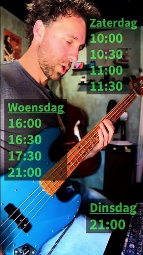 Baslessen #alphenaandenrijn #muziekles #baslessen