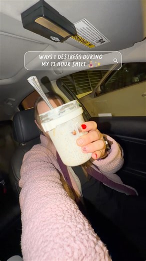 bc being a nurse is stressful & overstimulating!!! simple ways to destress during a work day ✨