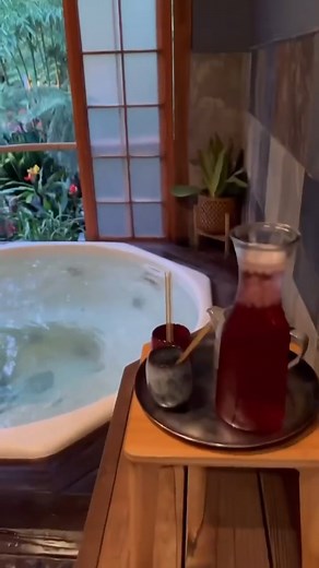 6.1K views · 14 reactions | Try California's Japan style spa with a treatment at theteahousespa in Visit Santa Cruz ‍♀️ Enter through this wellness retreat’s 70-year-old bamboo grove and enjoy a massage followed by a soak in a private tub for two.   @riza_a28 | Visit California | Facebook