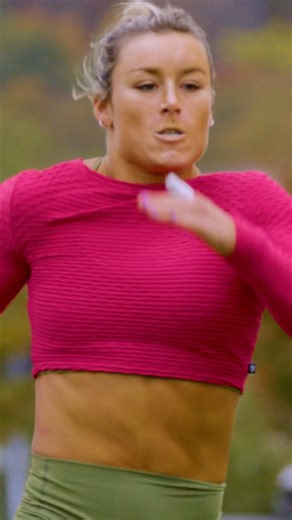 Which one was better...her sprint or her grunts