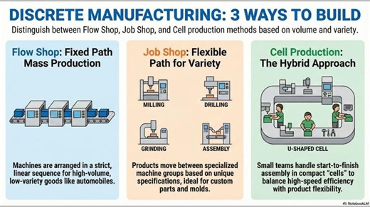 Discrete Production Methods: Job, Flow, and Cell Systems | Kuniyoshi Takahashi