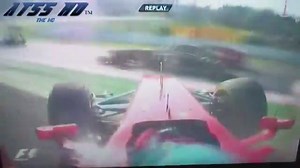 F1 2012 - Japan - Alonso Crash