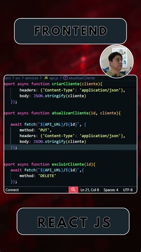Consumindo API Node.js com React | Projeto na Prática
