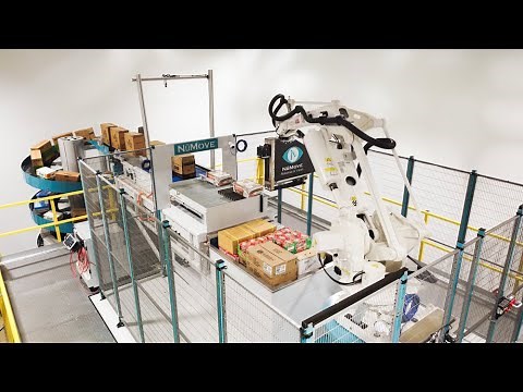 NūBotik MixPal - Robotic Multi-SKU Palletizer - NūMove