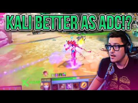 KALI IS ACTUALLY BETTER AS ADC THAN JUNGLE!?