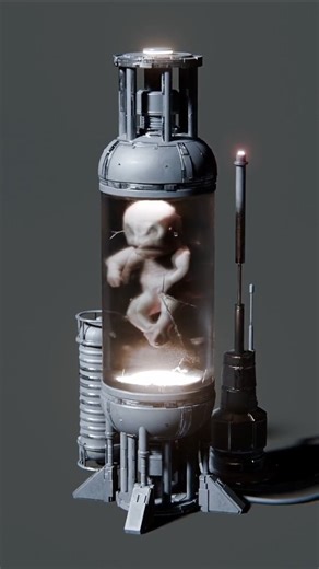 Ian Lloyd Dela Cruz on Instagram: "Alien baby pod concept art made using the Random Flow add-on in Blender. All details are made using the randomization operators using plugin with some assistance from the Creative Flow and Panel Cutter add-ons. Materials used also comes from Random Flow's set of packaged shaders. "Alien Baby 2 (V)" (https://skfb.ly/6WSAI) by David Wigforss is licensed under Creative Commons Attribution-NonCommercial (http://creativecommons.org/licenses/by-nc/4.0/). 🌐 Check out