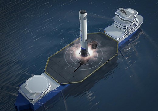 Blue Origin publishes New Glenn overview as pad and landing ship continue development - NASASpaceFlight.com