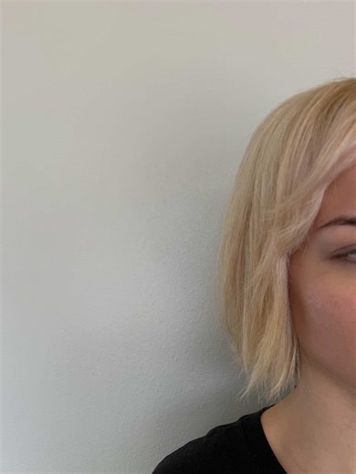 your hair: flawless me: acting like I’ve known you my whole life in 10 minutes #pinkcollar #masoncityiowa #hairstylistsoftiktok #cosmoschool #iowahairstylist