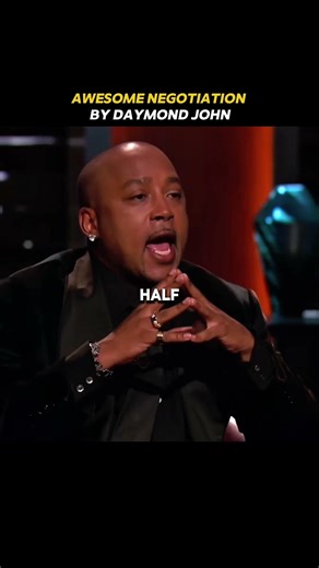 Awesome negotiation by Daymond John || Shark tank us || #shorts #sharktank