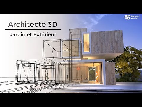 Architecte 3D - Concevoir et personnaliser son plan jardin 3D et extérieur