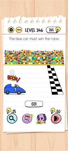 Brain Test Level 346 Solution & Walkthrough | Tricky Puzzles (Android & iOS Shorts)