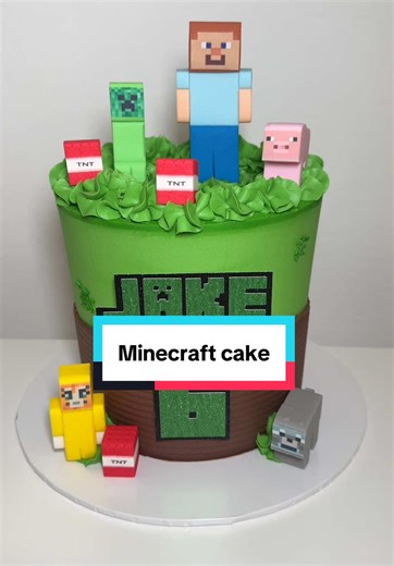 Minecraft Cake Decorating Tutorial for Kids