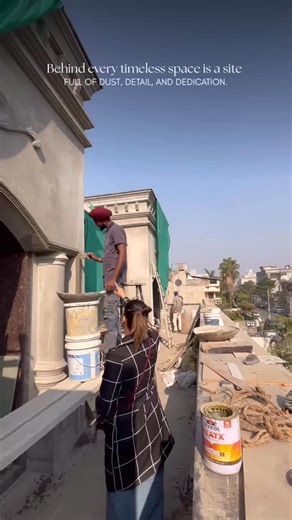 The Arcade Studio on Instagram: "What an incredibly productive day with site visit from our upcoming project. Completely exhausted, but seeing the progress in the designs and execution has left me feeling energized and excited! A heartfelt shoutout to my incredible team, whose impeccable management ensures every execution at site work runs smoothly and their boundless energy breathes life into design details. 📸 - team @the.arcadestudio Design - @the.arcadestudio @jyotsana95"