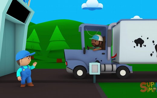 全18集 卡尔的洗车店 每个动画都有对应的知识点教学 孩子学起来更容易