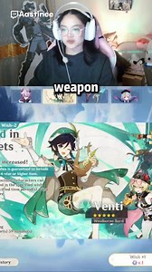 14K views · 278 reactions | Venti's going to use claymore now #genshin #genshinimpact #genshinclips #genshinimpactedit #hoyoverse #gaming | Aastinee | Facebook