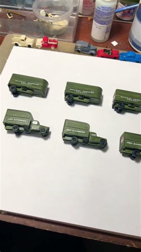 N Scale Vehicles Decal Project Continued
