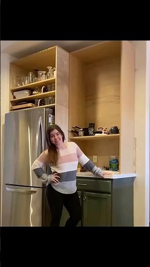 DIY Kitchen Remodel! Building and painting cabinets and countertops and a custom island!