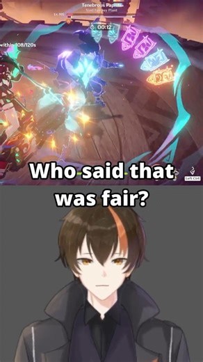 (Fearless) Chasca Vs. Papilla, Stygian Luna VI #genshinimpact #chasca #vtuber