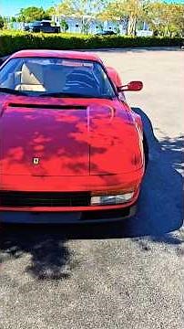 Ferrari Testarossa (1990) #automobile #supercars