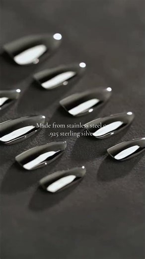 This Is Vain Saint // Metal nails wearable for a lifetime.