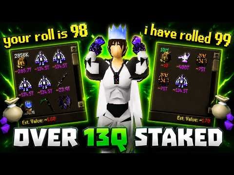 THIS IS THE CRAZIEST STAKING SESSION OF MY SPAWNPK LIFE?! SpawnPK RSPS R2 Eco EP. 57 + 5T Giveaway!